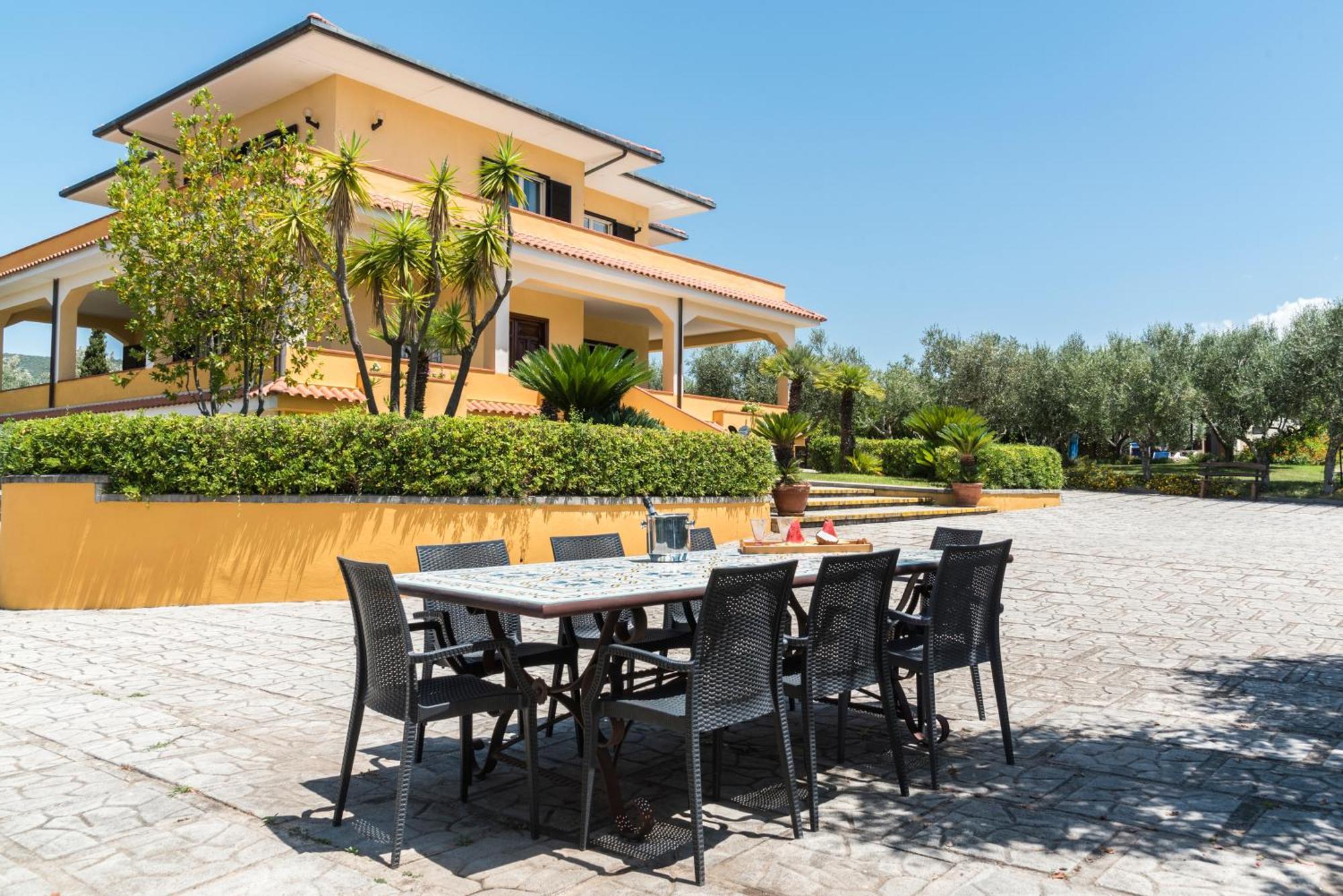 Villa Tina Santa Maria di Castellabate Dış mekan fotoğraf